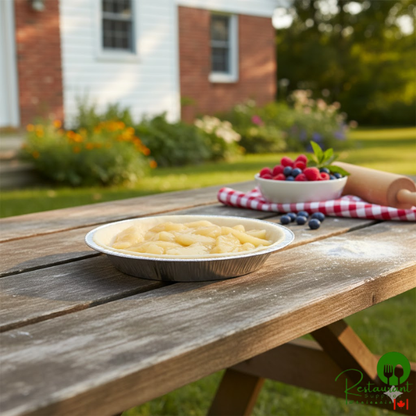 D&W Fine Pack 8" Foil Pie Plate x 1 1/16" Deep Foil Pie Pan - 1,000/Case