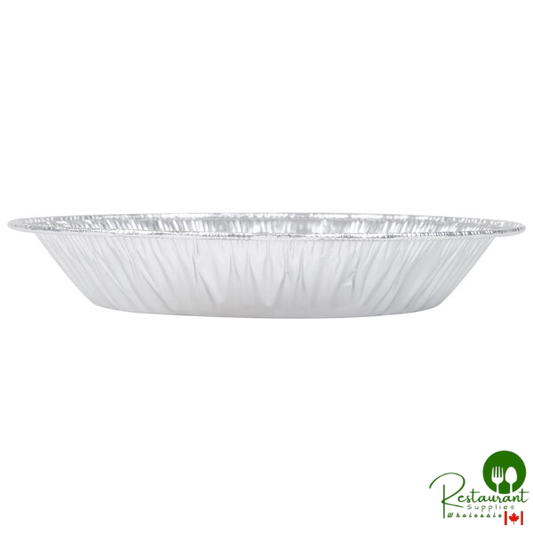 D&W Fine Pack 6" x 1" Shallow Foil Pie Pan - 1,000/Case