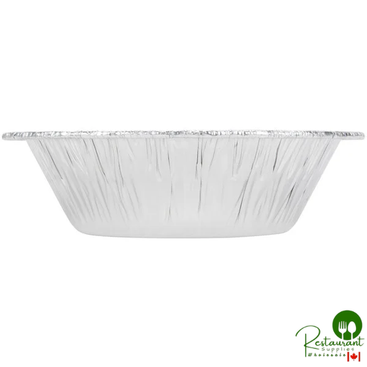 D&W Fine Pack 5 3/4" x 1 1/2" Deep Round Foil Pie Pan - 1,000/Case