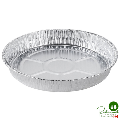 D&W Fine Pack 14850 8" Shallow Foil Cake Pan - 500/Case