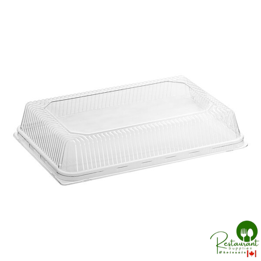 Durable Packaging High Dome Plastic Cover for 1/4 Sheet Cake Pan - 100/Case
