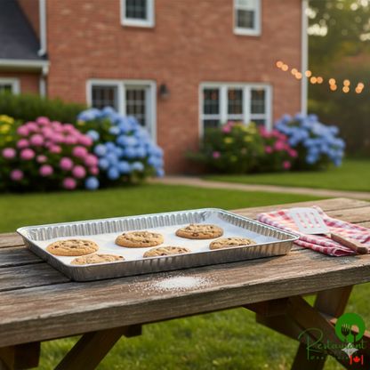 Durable Packaging 7300-55 1/2 Sheet Foil Cake Pan - 100/Case