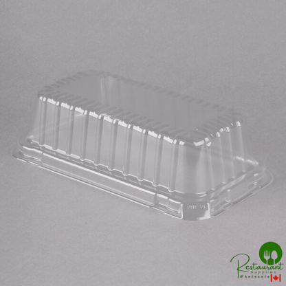Durable Packaging Clear Dome Lid for 2 lb. Foil Bread Loaf Pan - 500/Case