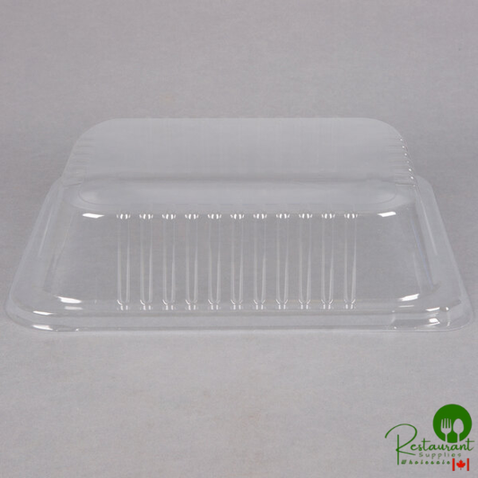Durable Packaging P4200-100 Half Size Dome Lid for Steam Table Pan 2 1/2" High - 100/Case