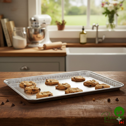 Durable Packaging 7000-45 16 1/2" x 11 5/8" Foil Cake Pan - 100/Case