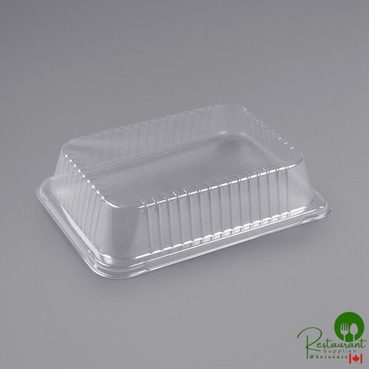 Durable Packaging P6700-100 3" Clear Dome Lid for 14 1/2" x 10 5/8" Foil Roast Pan - 100/Case