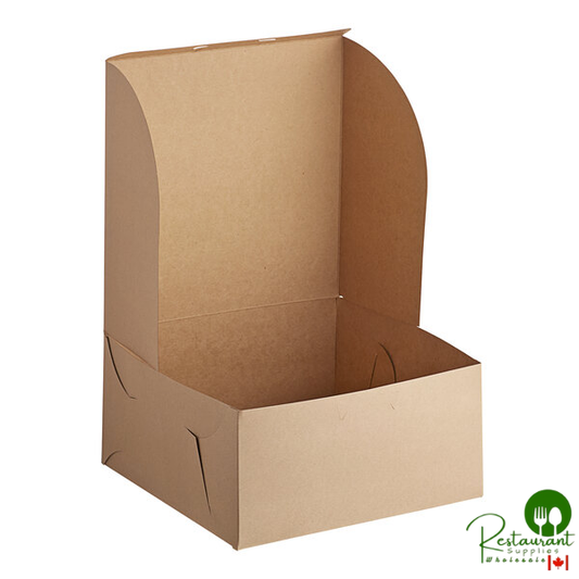 12" x 12" x 6" Kraft Cake / Bakery Box By Prime - 50/Bundle