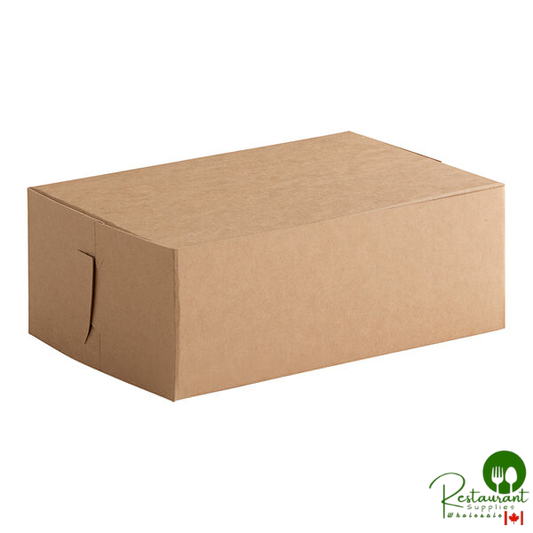 8" x 5" x 3" Kraft Bakery Box By Prime - 250/Case