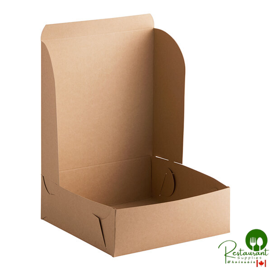 12" x 12" x 4" Kraft Cake / Bakery Box By Prime- 100/Case