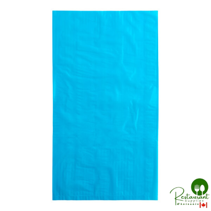 8 lb. Blue Heavy Duty Plastic Ice Bag By Prime- 1,000/Case