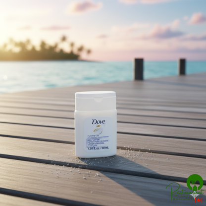 Dove Hydrating Care 1.01 oz. Hotel and Motel Lotion - 192/Case