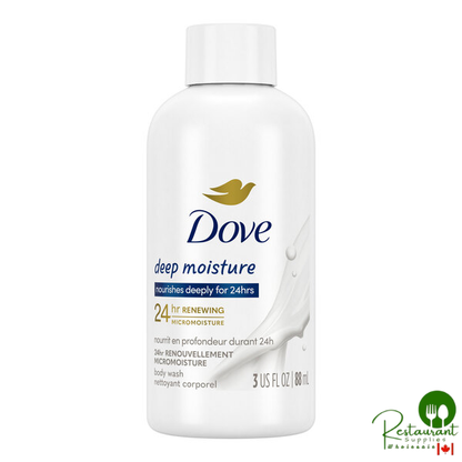 Dove 17265 3 oz. Deep Moisture Body Wash - 24/Case