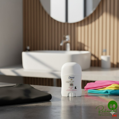 Dove 66801 Advanced Care 0.5 oz. Clear Finish Invisible Antiperspirant - 36/Case