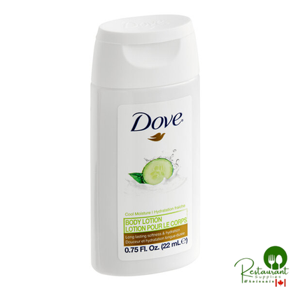 Dove Cool Moisture 0.75 oz. Cucumber Hotel and Motel Lotion - 192/Case