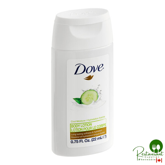 Dove Cool Moisture 0.75 oz. Cucumber Hotel and Motel Lotion - 192/Case