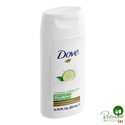 Dove Cool Moisture 0.75 oz. Cucumber Hotel and Motel Conditioner - 192/Case