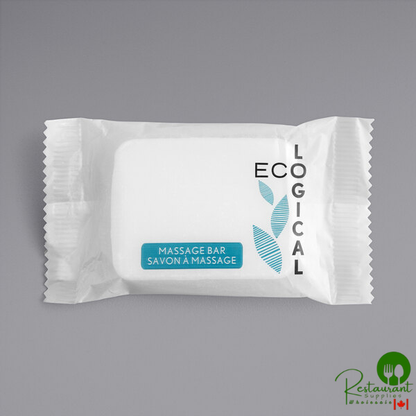 EcoLOGICAL 1 oz. Massage Bar Soap ECOL-SOAP03 - 320/Case