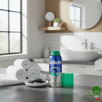 Gillette Series 2.5 oz. Men's Sensitive Shave Gel with Aloe 33092 - 24/Case