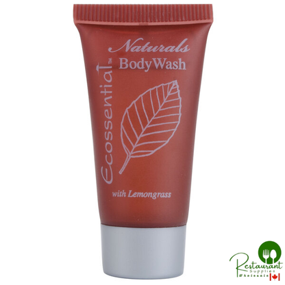 Ecossential Naturals Hotel and Motel Body Wash 0.5 oz. Bottle - 400/Case