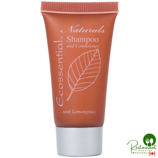 Ecossential Naturals Hotel and Motel Shampoo 0.5 oz. Bottle - 400/Case