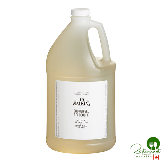 JR Watkins 1 Gallon Aloe and Green Tea Shower Gel - 4/Case