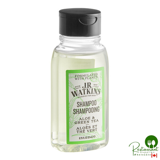 JR Watkins 0.75 oz. Aloe and Green Tea Shampoo - 170/Case