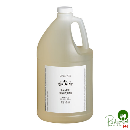 JR Watkins 1 Gallon Aloe and Green Tea Shampoo - 4/Case