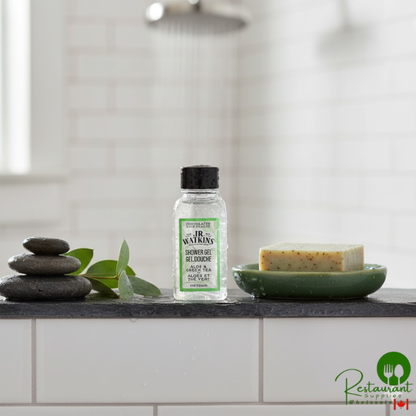 JR Watkins 0.75 oz. Aloe and Green Tea Shower Gel - 170/Case