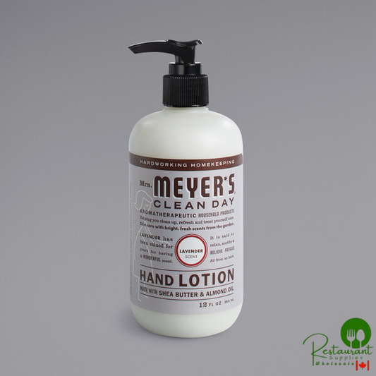 Mrs. Meyer's Clean Day 686640 12 oz. Lavender Hand Lotion - 6/Case