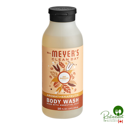 Mrs. Meyer's Clean Day 313539 16 oz. Oat Blossom Body Wash - 6/Case