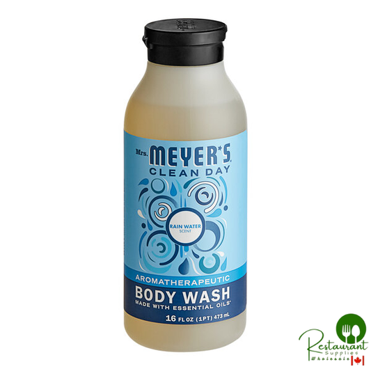 Mrs. Meyer's Clean Day 335511 16 oz. Rainwater Body Wash - 6/Case