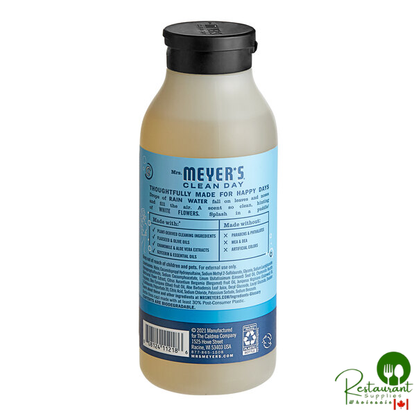 Mrs. Meyer's Clean Day 335511 16 oz. Rainwater Body Wash - 6/Case