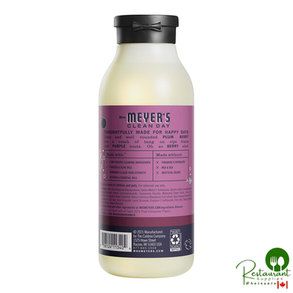 Mrs. Meyer's Clean Day 335513 16 oz. Plum Berry Body Wash - 6/Case