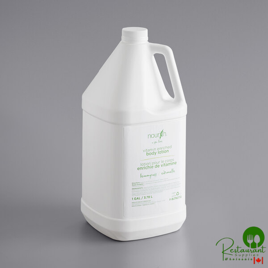 Nourish 1 Gallon Lemongrass Body Lotion F-BLTN2732 - 4/Case
