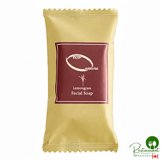 Natura 0.53 oz. Wrapped Glycerin Hotel and Motel Facial Soap Bar By Prime- 400/Case