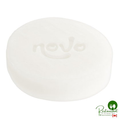 Terra 0.42 oz. Wrapped Round Glycerin Hotel and Motel Bath Soap Disc By Prime - 1,000/Case