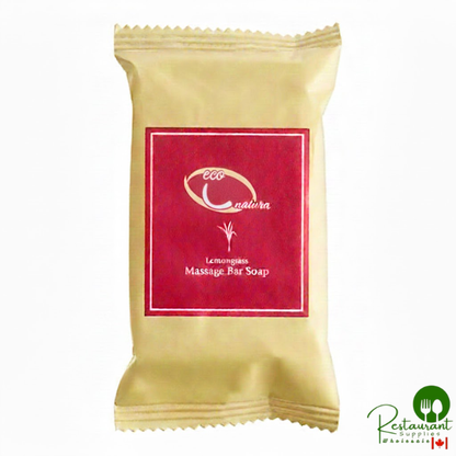 Natura 1.94 oz. Wrapped Glycerin Hotel and Motel Massage Body Soap Bar By Prime- 200/Case