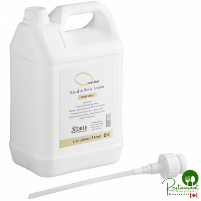 Essentials 1.32 Gallon Hotel and Motel Hand and Body Lotion By Prime - 2/Case