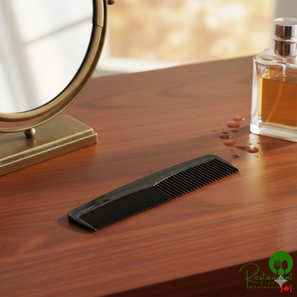 Essentials 4 5/8" Black Comb - Individually Wrapped By Prime - 1,440/Case