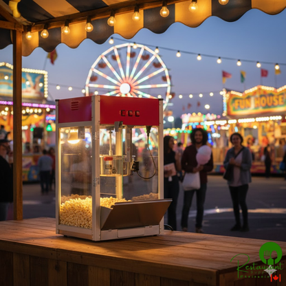 PM1360 12 oz. Commercial Popcorn Machine / Popper By Prime- 120V, 1360W