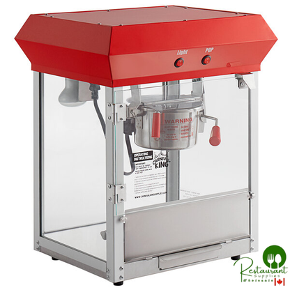 Popcorn Popper Kit with 4 oz. Popper and Cart By Prime - 120V, 470W