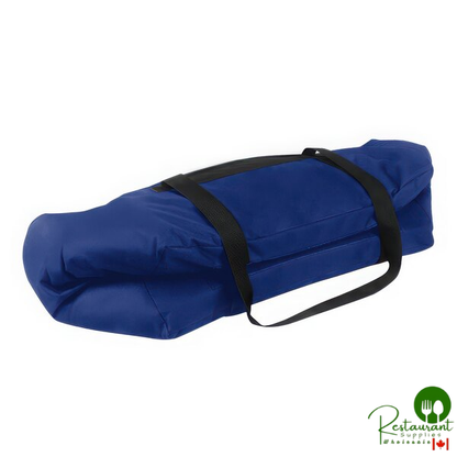 Sterno Royal Blue Customizable Space Saver Catering XL Insulated Food Carrier, 16" x 24" x 17 3/4" - Holds 4 Full Size Food Pans