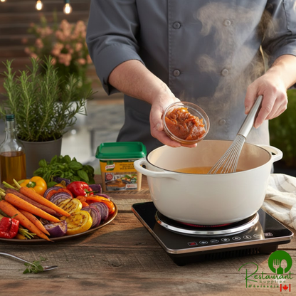 Knorr 1 lb. Ultimate Low Sodium Vegetable Bouillon Base - 6/Case