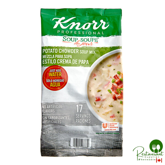 Knorr 26.6 oz. Soup du Jour Potato Chowder Soup Mix - 4/Case