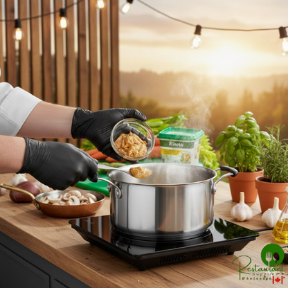 Knorr 1 lb. 095 Low Sodium Chicken Bouillon Base - 12/Case