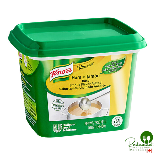 Knorr 1 lb. Ultimate Ham Bouillon Base - 6/Case