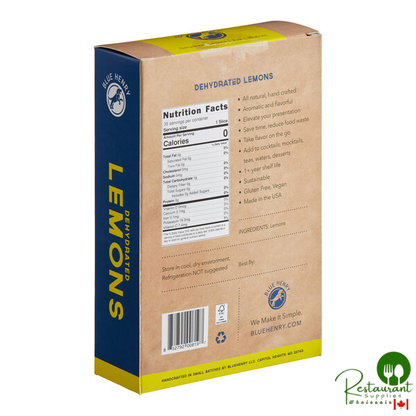 Blue Henry Dried Lemon Slices - 1,330/Case