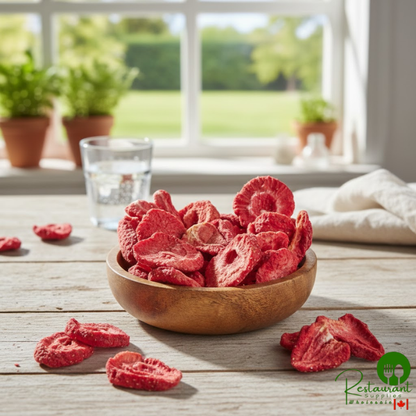 Rainforest Supply Freeze-Dried Strawberry Slices 11 lb.