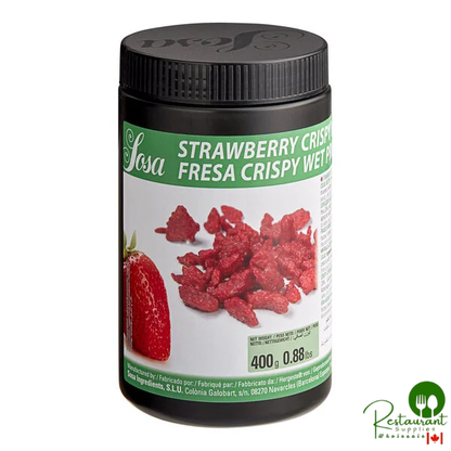 Sosa Strawberry Wet-Proof Crispies 14.1 oz. - 6/Case