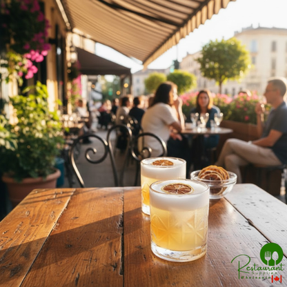 The Cocktail Garnish Dried Lemon Slices - 1,000/Case